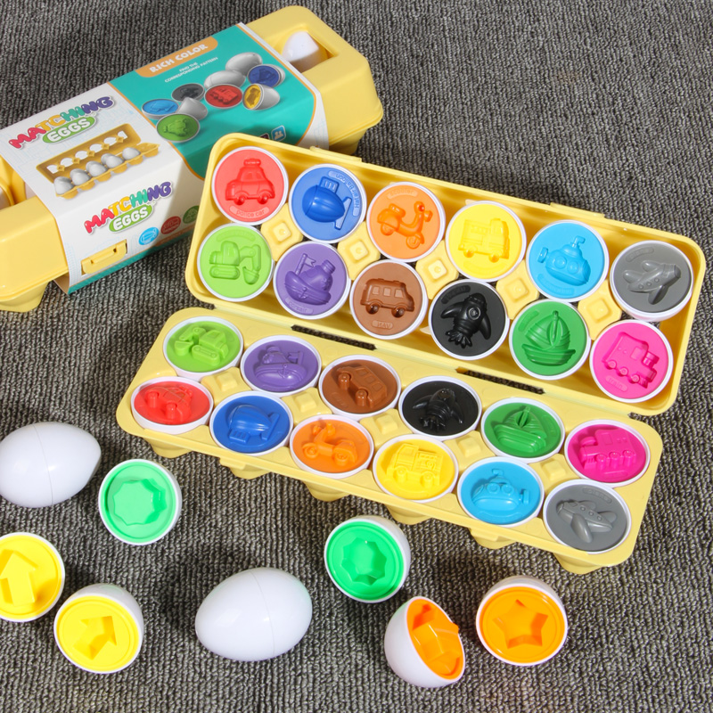 AliExpress Eggs Screws 3D Puzzle Montessori Learning Education Math Toys Kids Shape Match Smart Game For Children Educational Easter Gifts, view 3