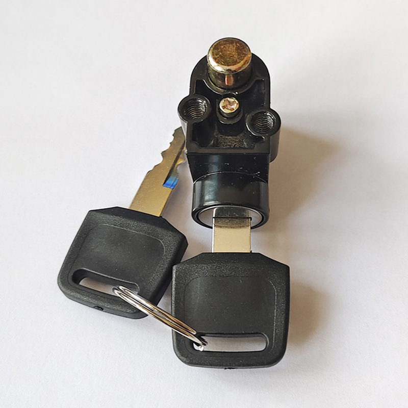 AliExpress Electric Bicycle E-bike Electric Vehicle Battery Box Lock Front Lock Big Head Lock Electric Vehicle Anti-theft Lock Battery Lock, view 2