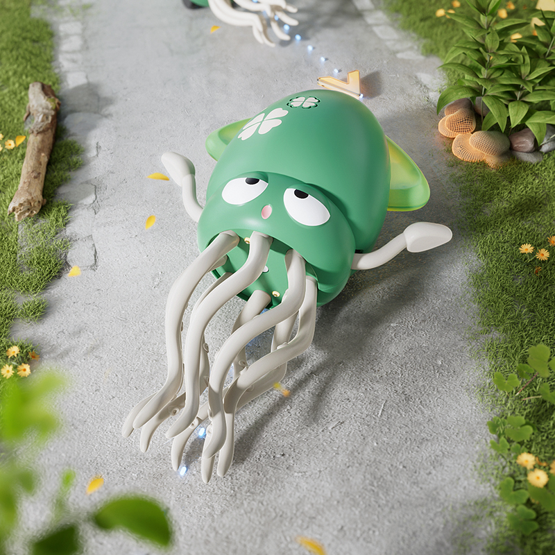 AliExpress Electric Dance Octopus Children's Electric Toy 3-7-12 Year Old Children's Puzzle Fun Toy Gift, view 3