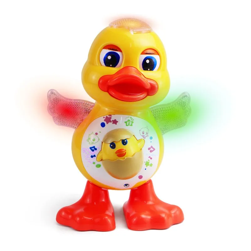 AliExpress Electric Dancing Duck Toy Interactive Musical Animal with Flashing Lights Educational Gift for Kids, view 5