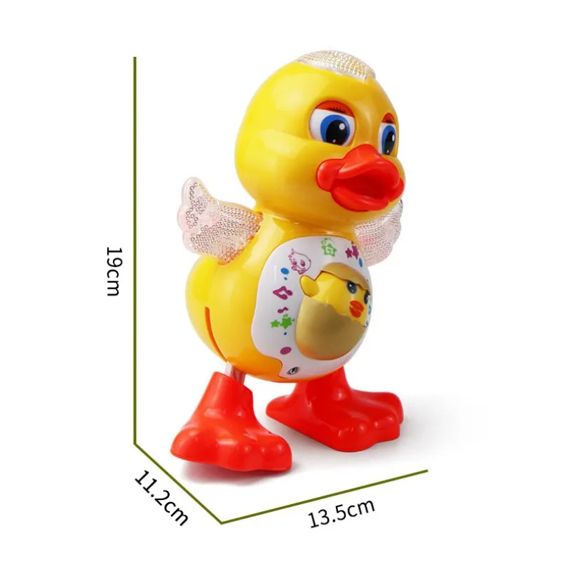 AliExpress Electric Dancing Duck Toy Interactive Musical Animal with Flashing Lights Educational Gift for Kids, view 6