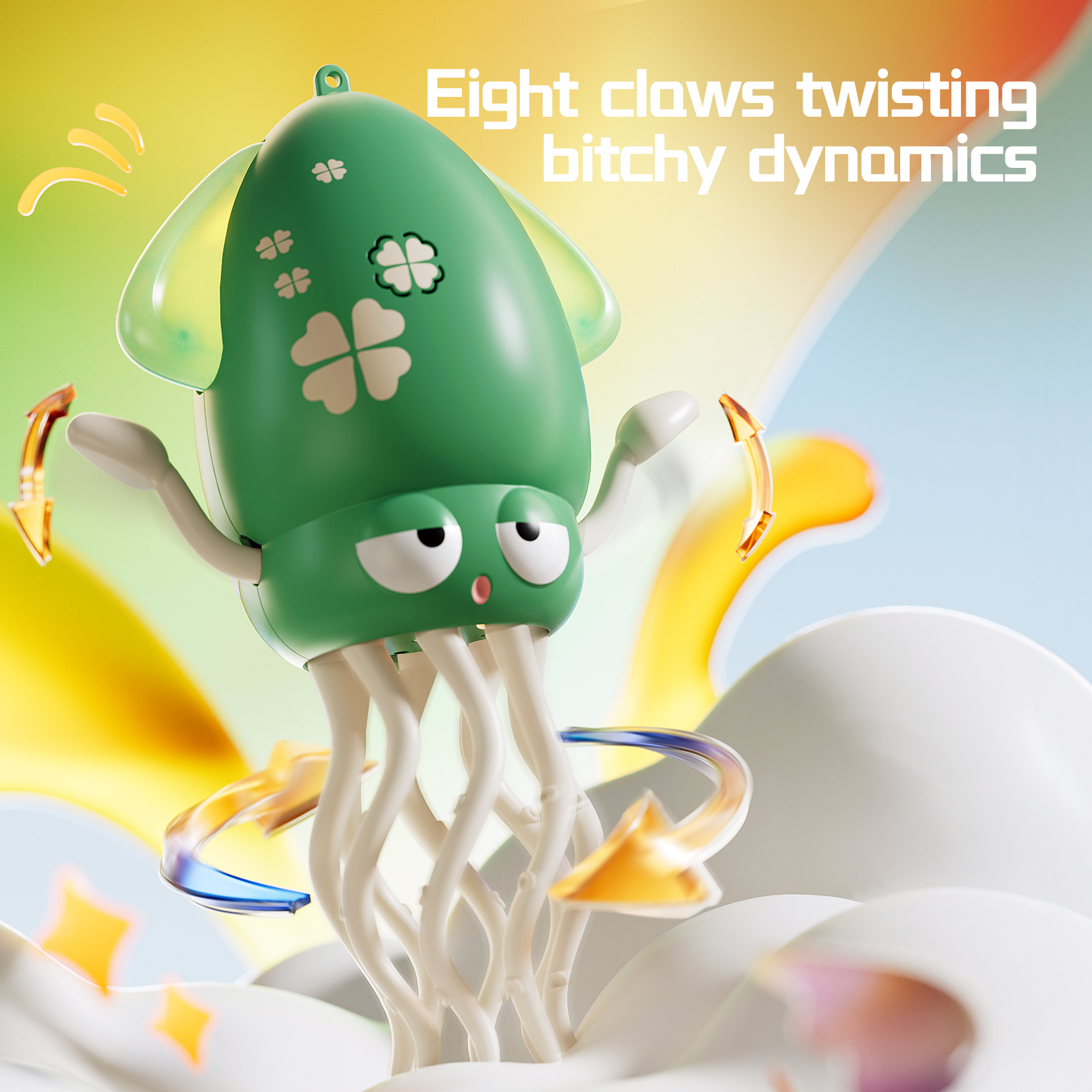 AliExpress Electric Dancing Octopus Toy Animal Figurine Moving Walking Collectible for Kids And Collectors, view 6