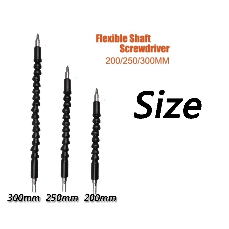 AliExpress Electric Drill Screwdriver Bit Multifunctional Universal Snake flexible Hose Cardan Shaft Connection Soft Extension Rod Link, view 3