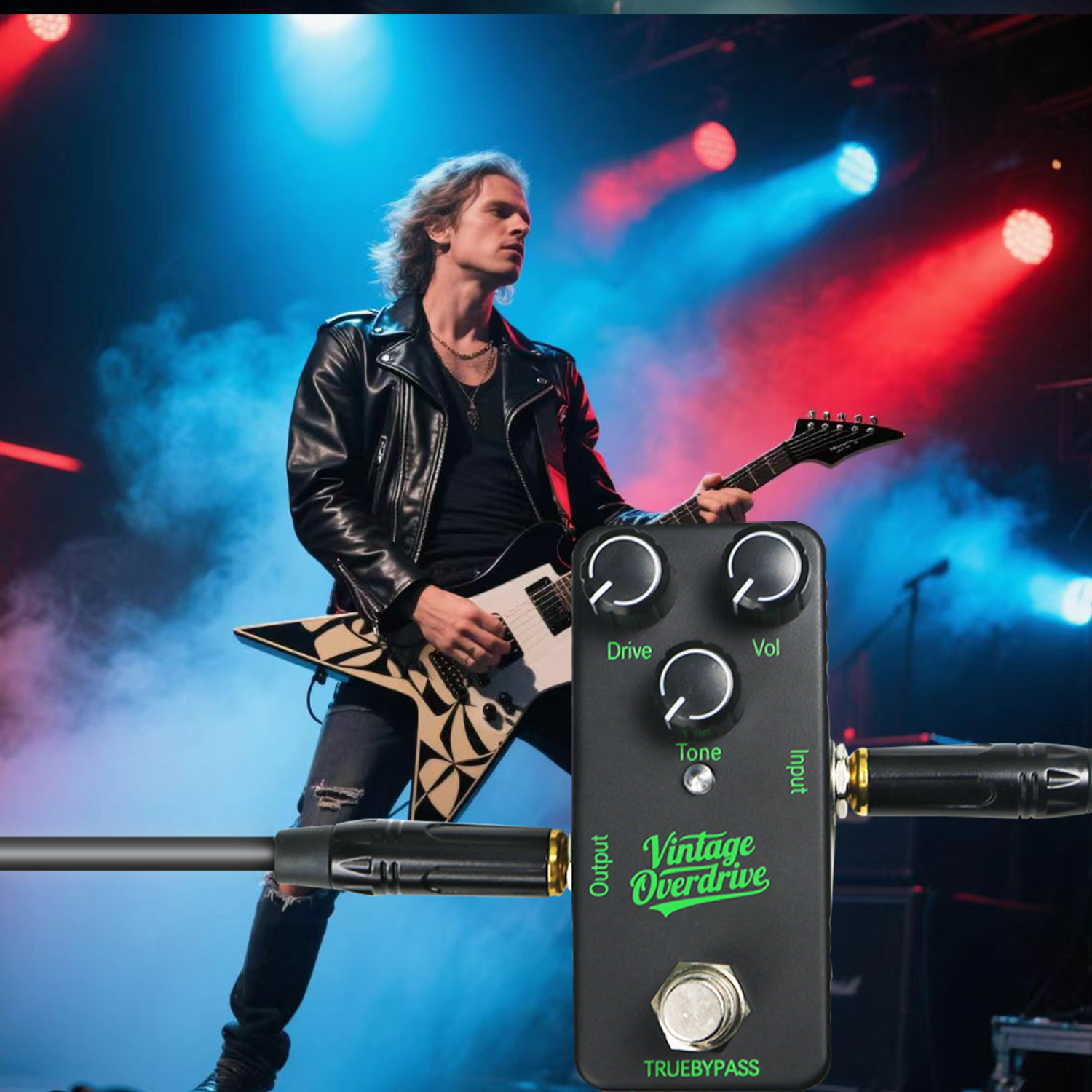 AliExpress Electric Guitar Effects Pedal Mini Single Type Crunch Distortion Classic Chorus Delay Digital Delay, view 3