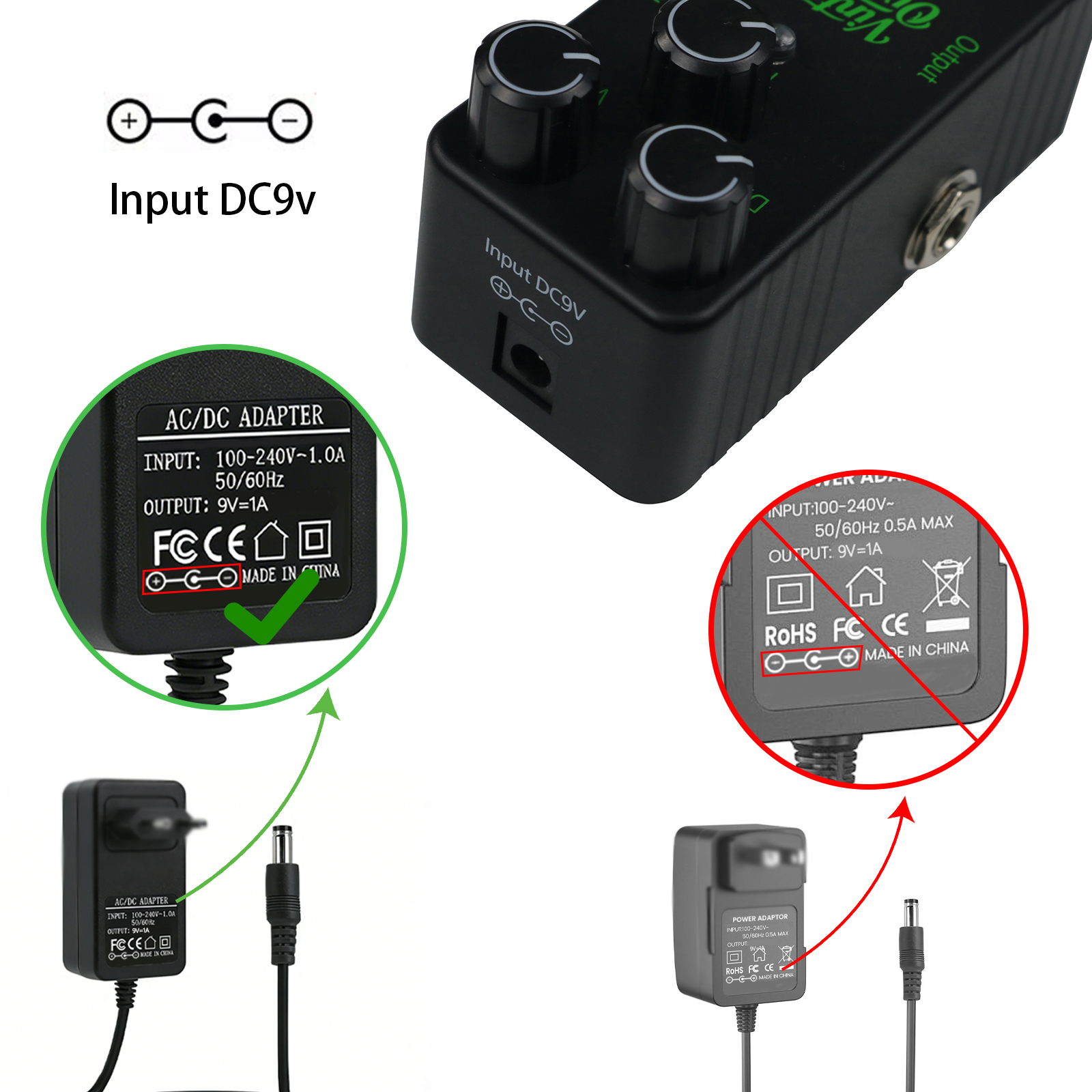 AliExpress Electric Guitar Effects Pedal Mini Single Type Crunch Distortion Classic Chorus Delay Digital Delay, view 4