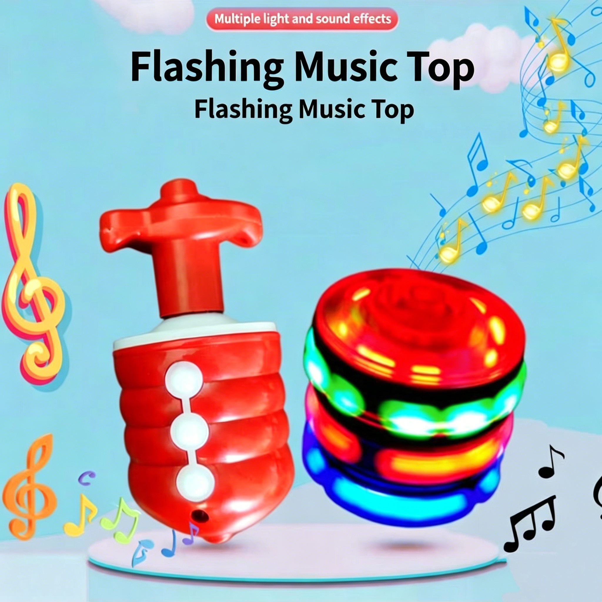 AliExpress Electric Gyro Rotating Toy with Colorful LED Lights Outdoor Upgrade Boys & Girls Rotating Gyro Toy Children's Gift