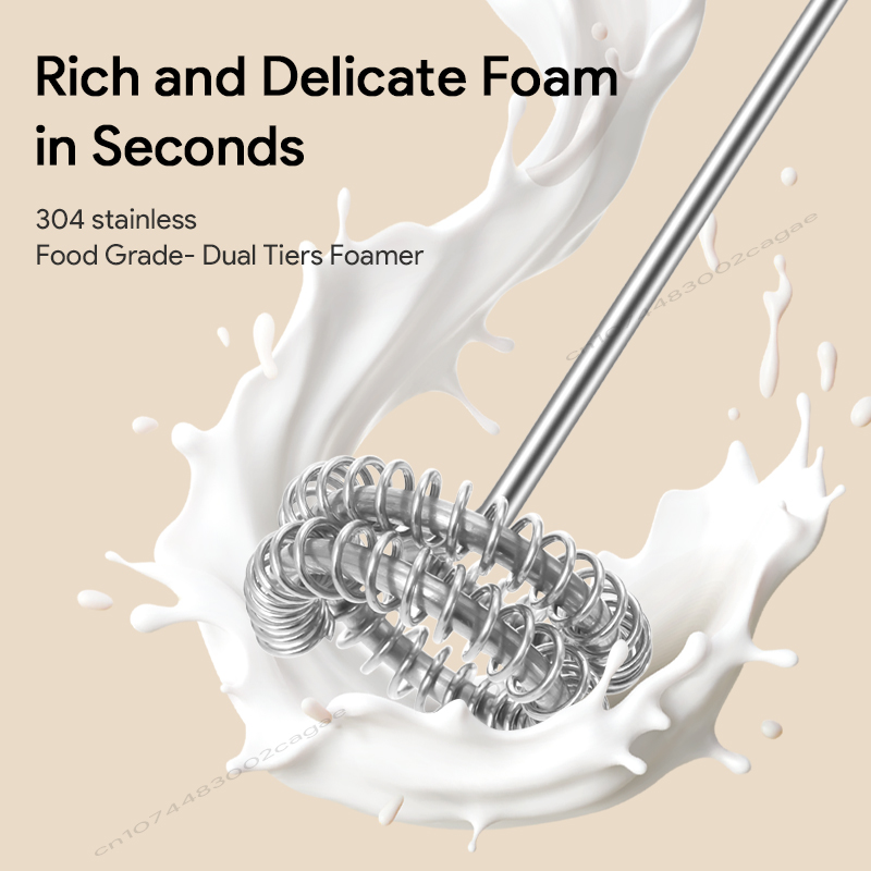 AliExpress USB Rechargeable Handheld Milk Frother, view 2