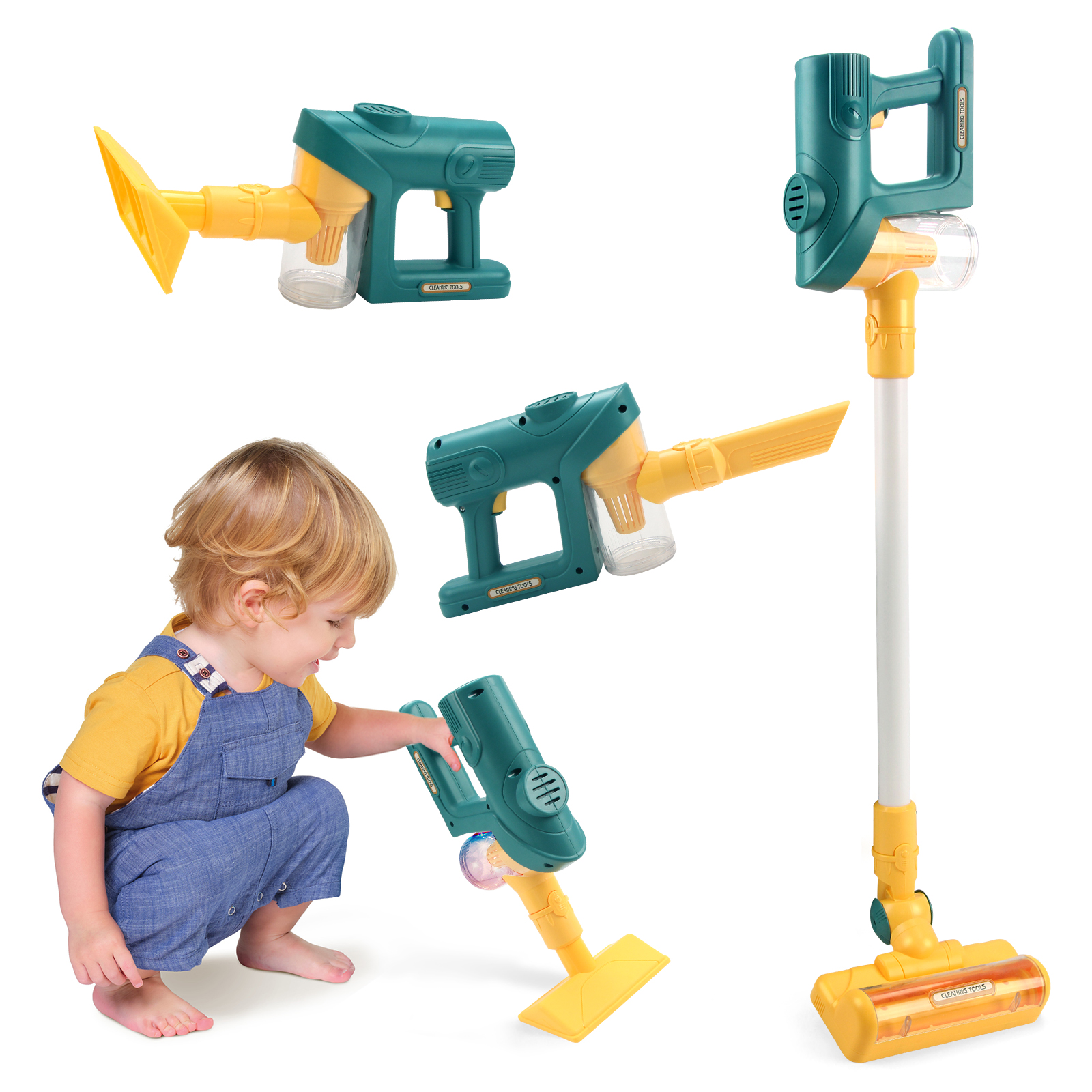 AliExpress Electric Mini Vacuum Cleaner Simulation Housework Dust Catcher with Light and Music for Kids Gifts Educational Pretend Play Toys