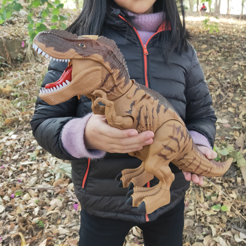 AliExpress Electric Toy Large Size Walking Spray Lay Eggs Dinosaur Robot for Kids With Light Sound Mechanical Dinosaurs Model Toys, view 6