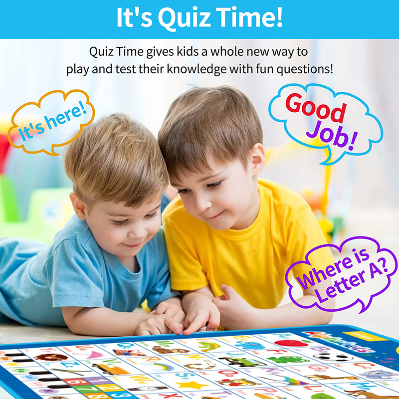 AliExpress Electronic English Alphabet Wall Chart Talking ABC Letters 123s Music Poster Educational Learning Toy for Toddler Kids Gifts, view 5