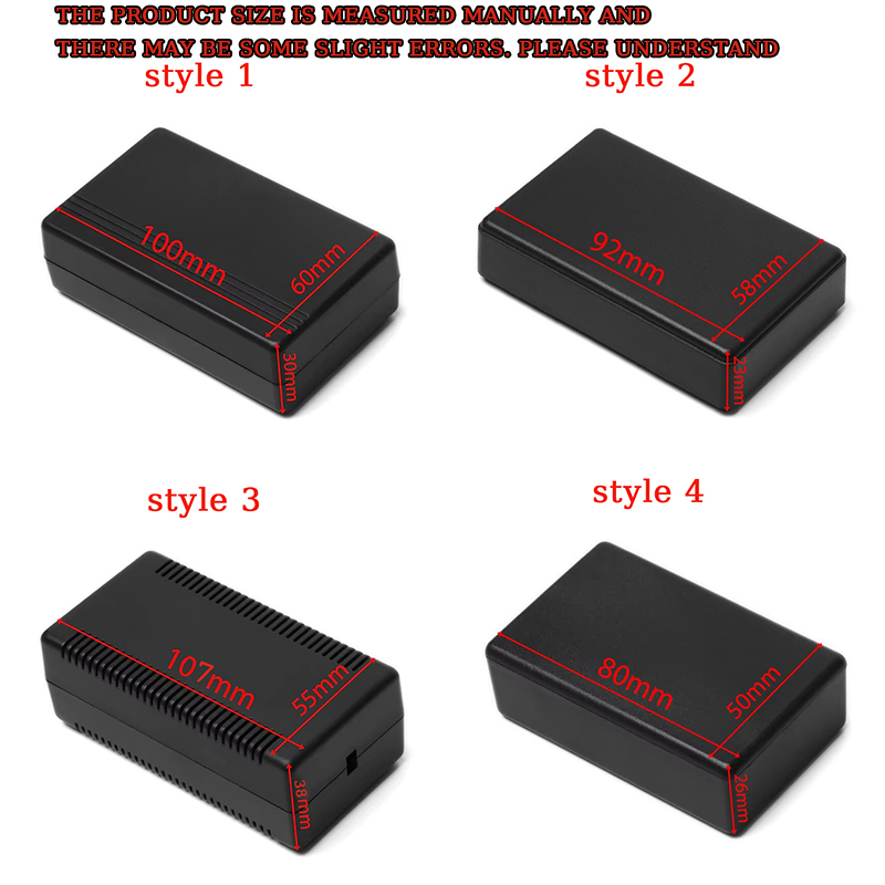 AliExpress Electronic Supplies Waterproof ABS Plastic Project Box Storage Case Housing Instrument Case Enclosure Boxes, view 2