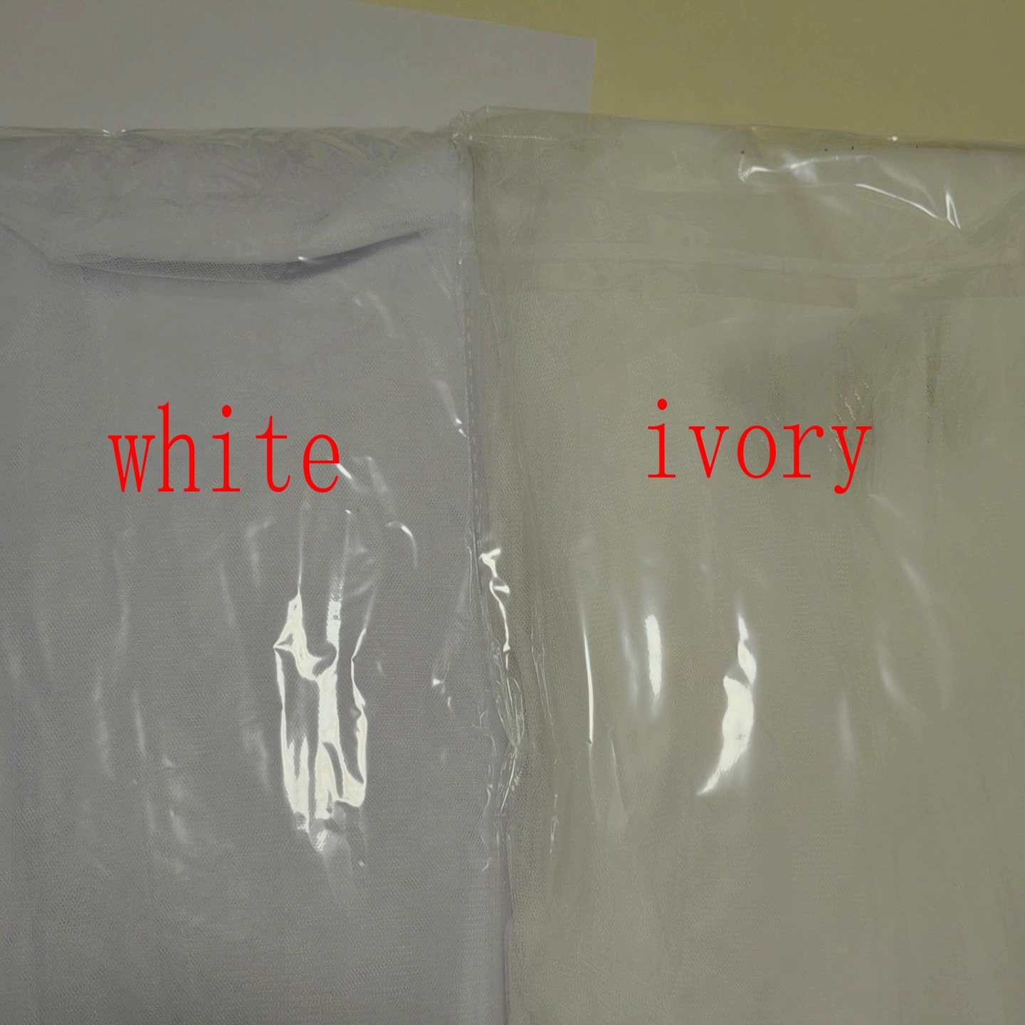 AliExpress Elegant Bridal Veil with Comb 3 Meter 1 Layer/2 Layer/3 Layer White Ivory Simple Bride Cathedral Veils Wedding Accessories, view 5
