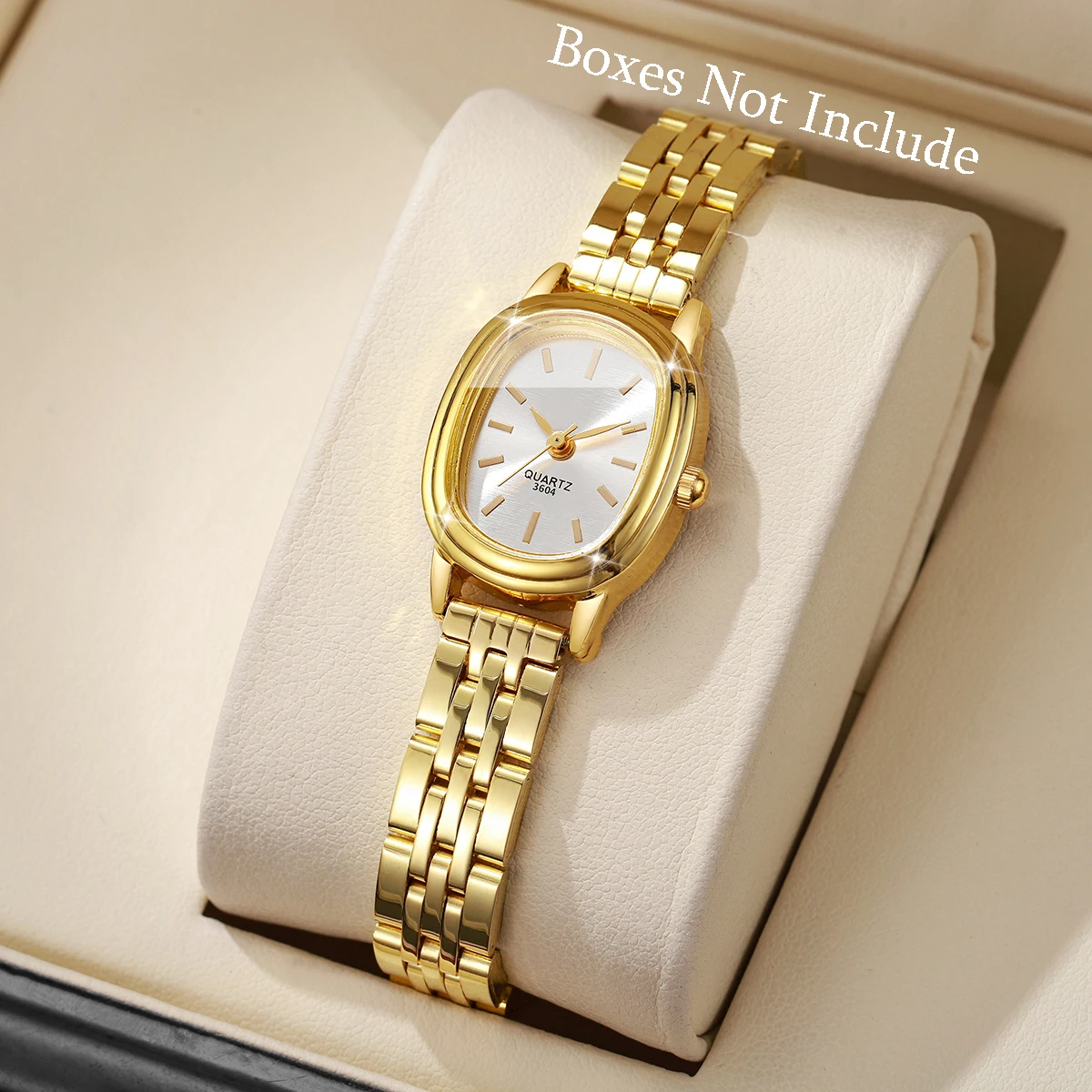 AliExpress Women's Elegant Oval-Dial Quartz Watch, view 2