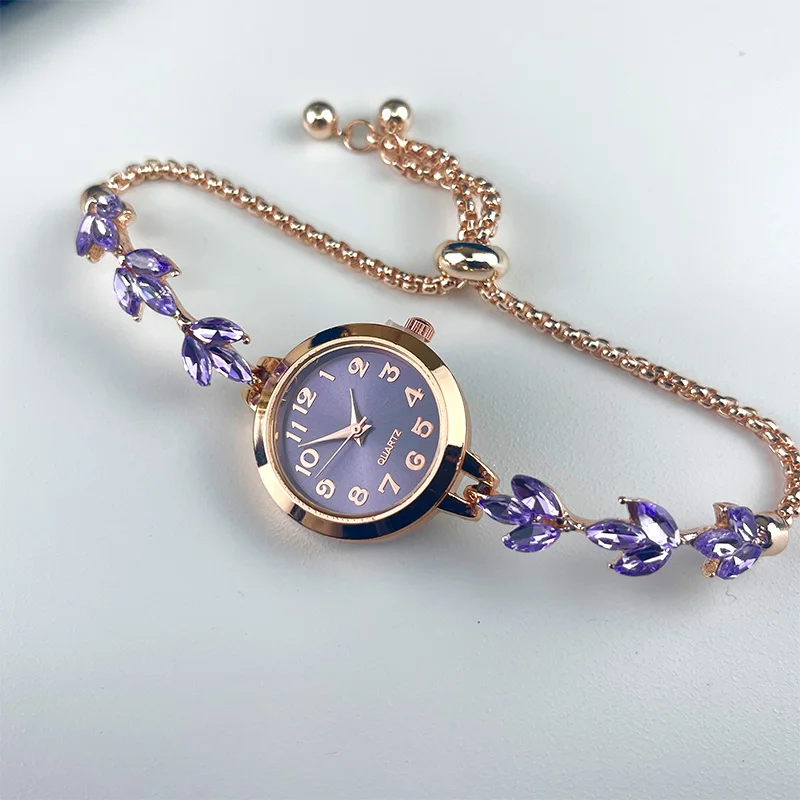 AliExpress Women's Rhinestone Bracelet Quartz Watch