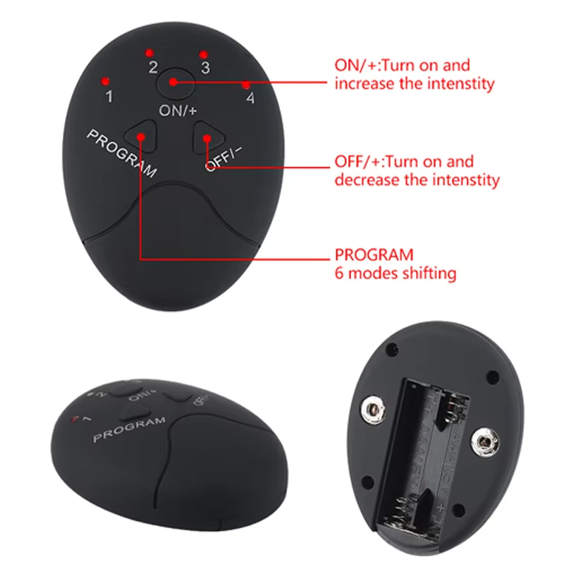 AliExpress EMS Muscle Stimulator Abdominal Hip Trainer Patch Portable ABS Body Shaping Toner Unisex Fitness Slimming Training Equipment, view 2