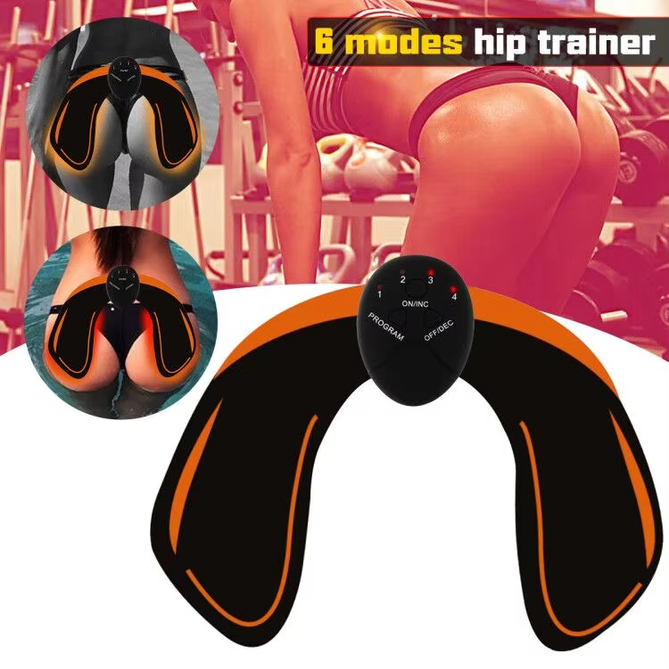 AliExpress EMS Muscle Stimulator Abdominal Hip Trainer Patch Portable ABS Body Shaping Toner Unisex Fitness Slimming Training Equipment, view 4