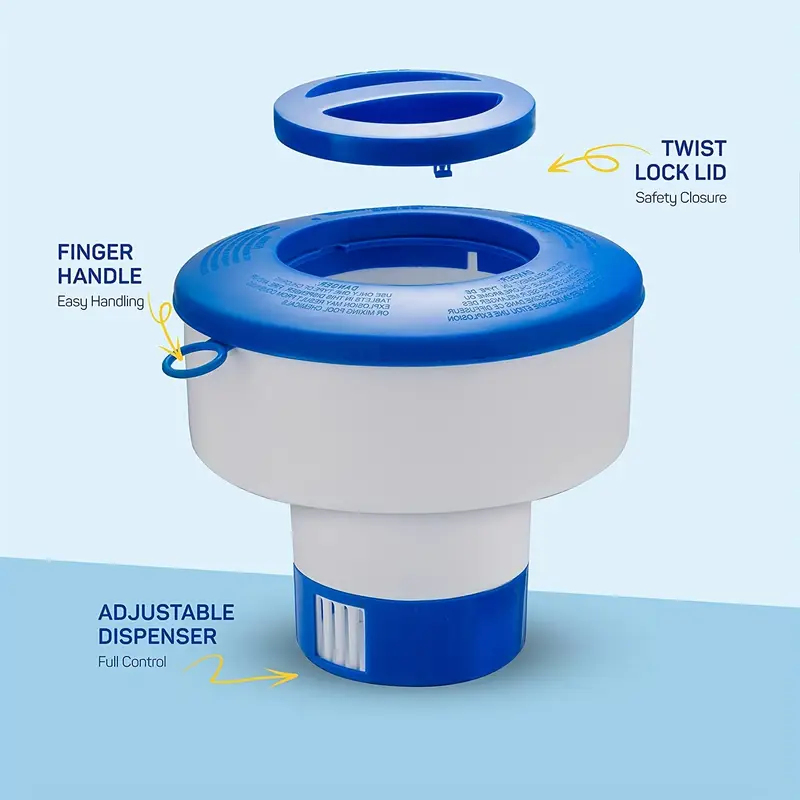 AliExpress Floating Pool Chlorine Tablet Dispenser, view 2