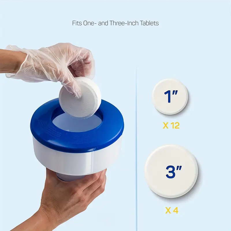 AliExpress Floating Pool Chlorine Tablet Dispenser, view 4