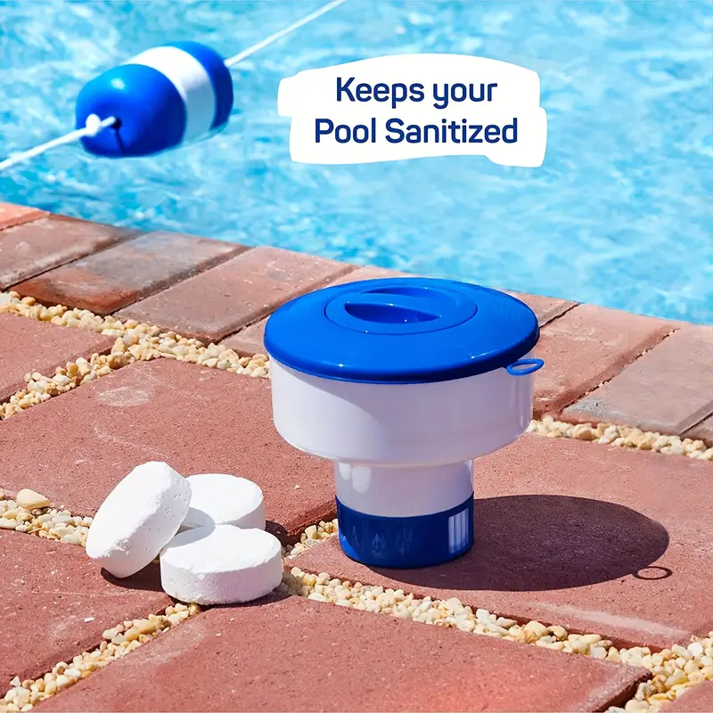 AliExpress Floating Pool Chlorine Tablet Dispenser, view 5