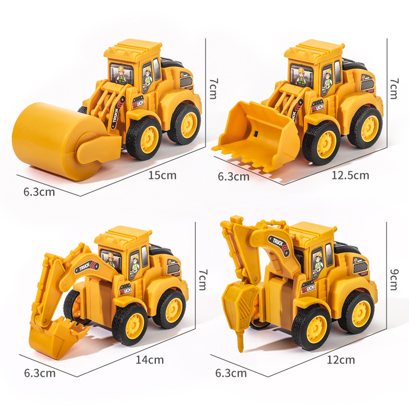 AliExpress Press-and-Go Toy Construction Vehicle, view 2