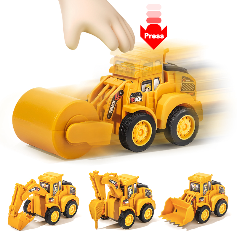 AliExpress Pull-Back Construction Vehicle Toy