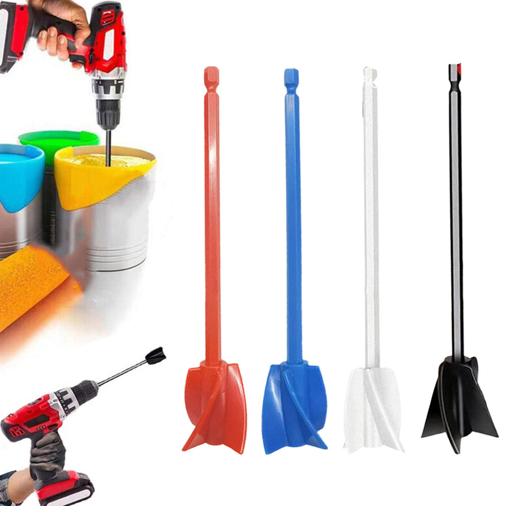 AliExpress Epoxy Mixer Paint Drill Attachment Paddle Consistency Liquids Resin Head Stirrer Mixer Paint Resin Attachment With Drill Chuck