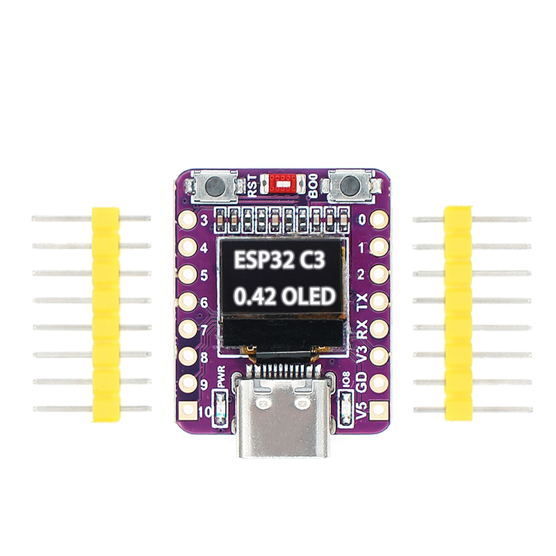AliExpress ESP32-C3 Supermini Board with 0.42 in OLED