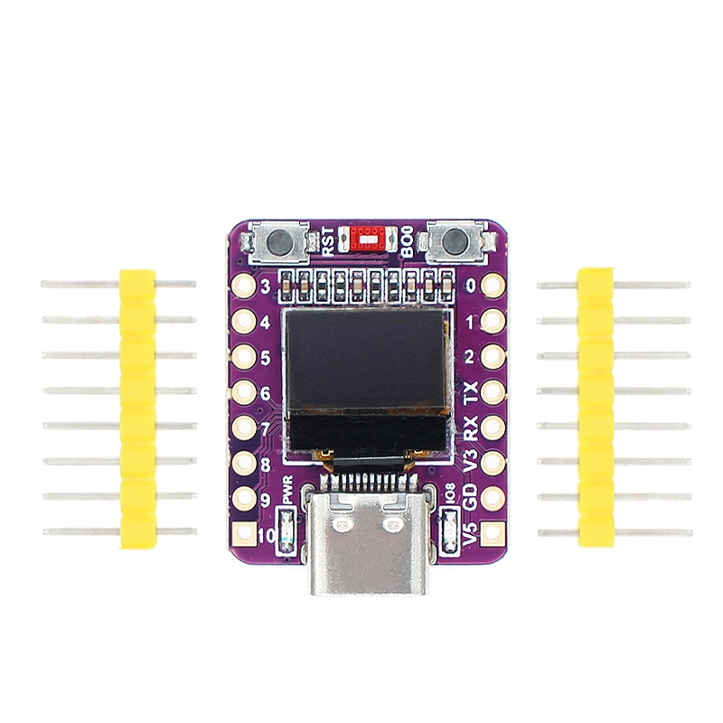 AliExpress ESP32-C3 Supermini Board with 0.42 in OLED, view 2