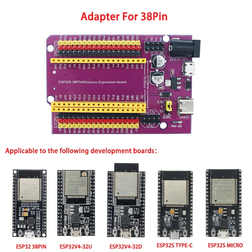 AliExpress ESP32 WiFi Bluetooth Dual-Core Dev Board, view 3