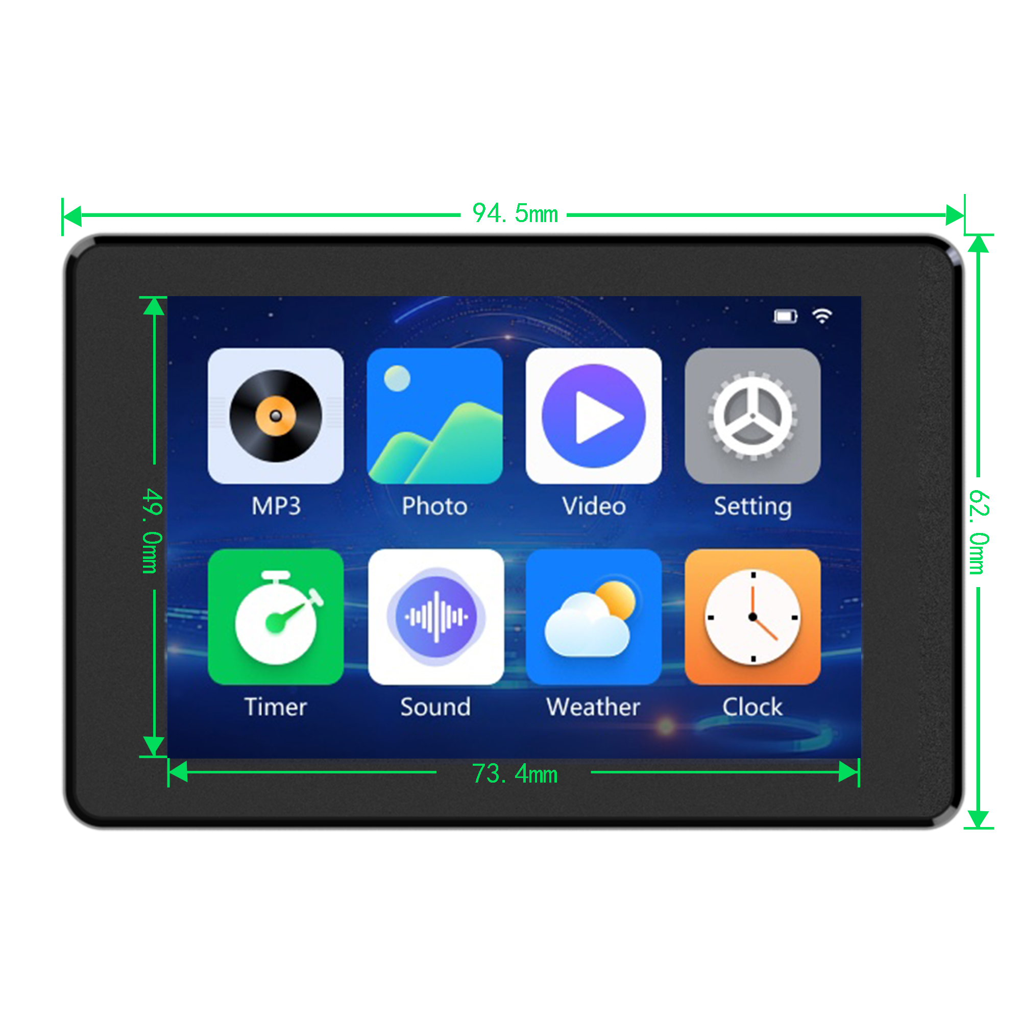 AliExpress ESP32-S3 3.5-Inch Capacitive Touch IPS Module, view 4