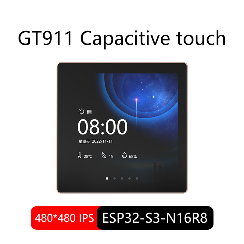 AliExpress ESP32-S3 Development Board with 4.0 Inch Touch Display, view 3