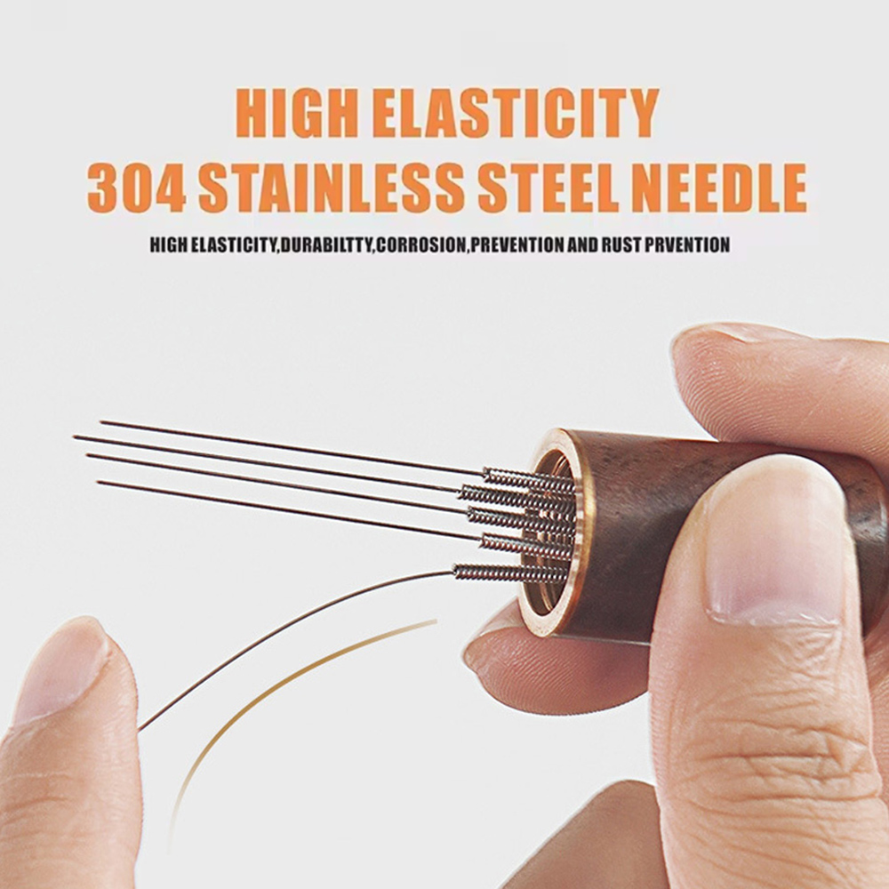 AliExpress Wood-Handle Needle Espresso Stirrer (WDT Tool), view 2