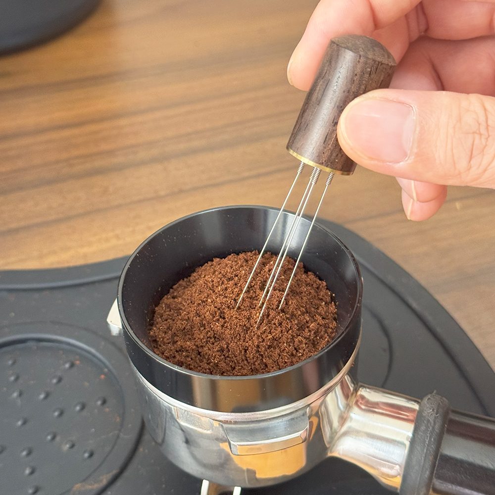 AliExpress Wood-Handle Needle Espresso Stirrer (WDT Tool), view 4