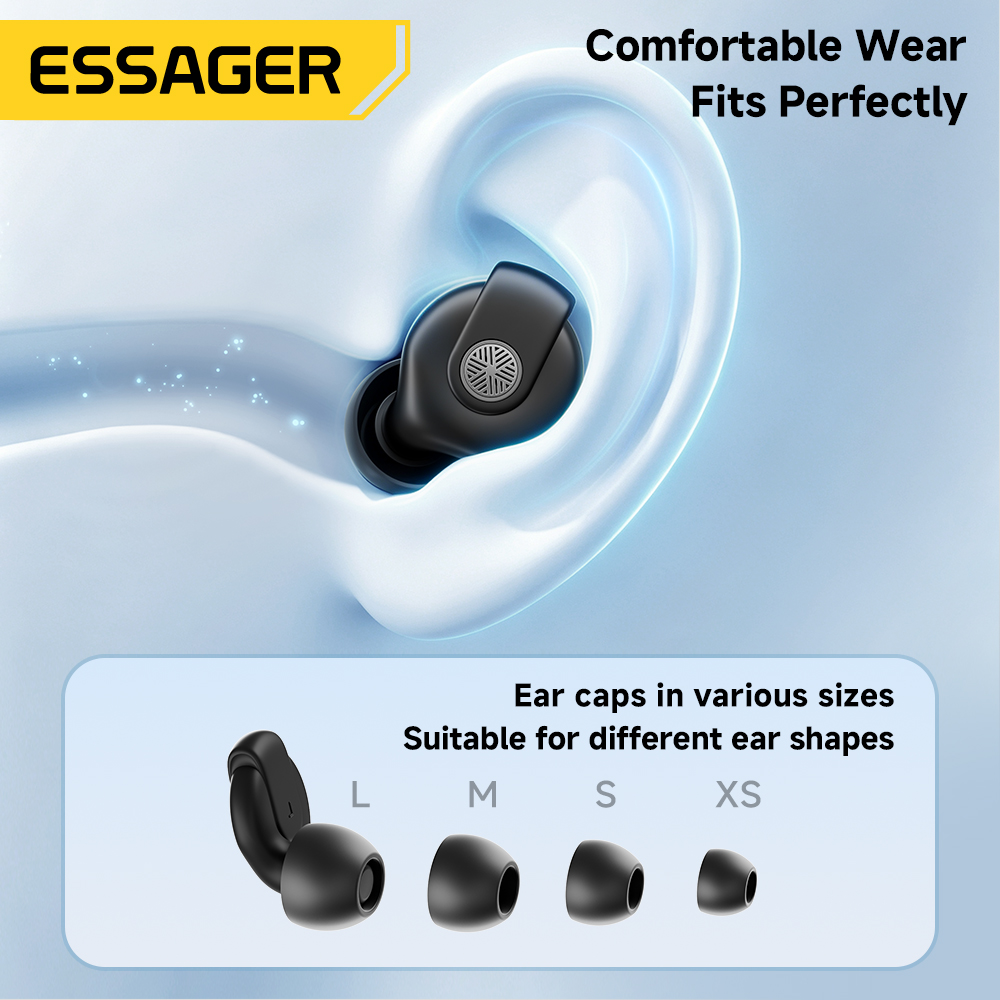 AliExpress Essager Silicone Sleep Earplugs (45-49dB), view 5