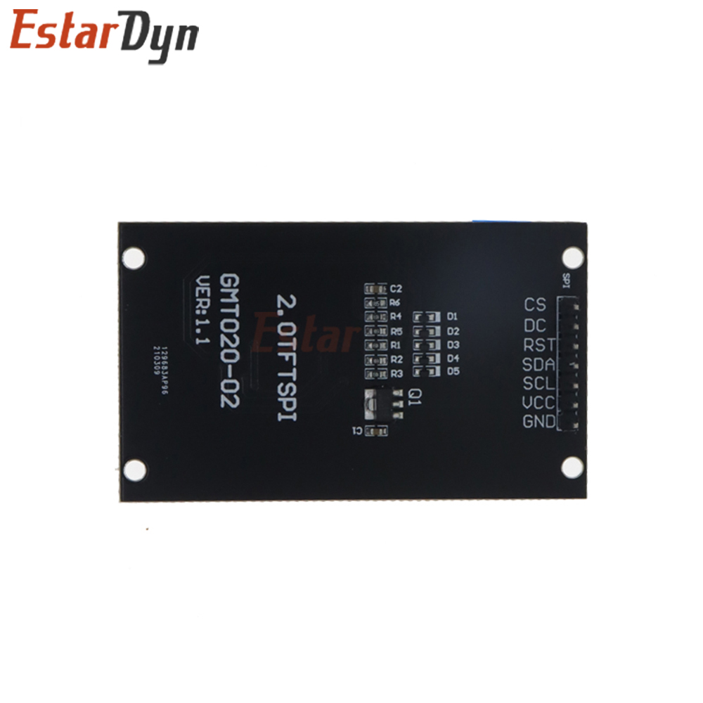 AliExpress Estardyn 2.0 Inch TFT LCD Display Module ST7789V, 240x320 SPI Full Color Screen for DIY, view 2