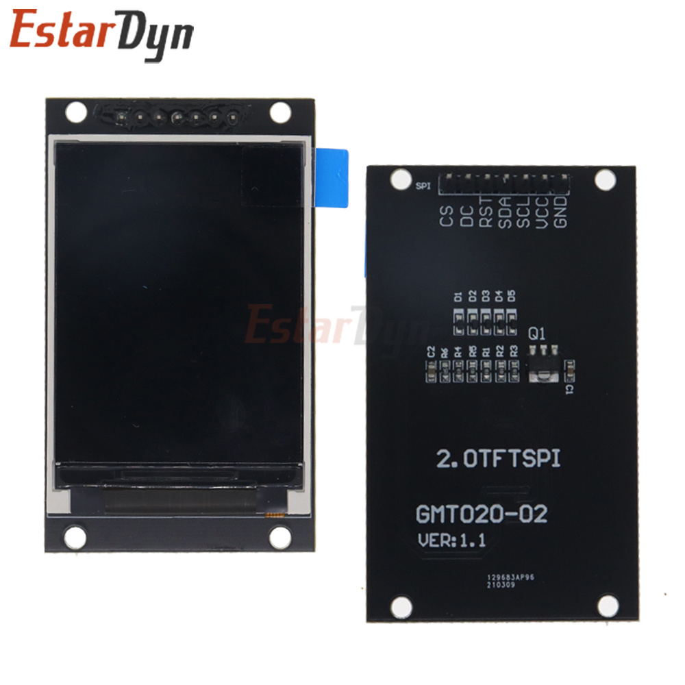 AliExpress Estardyn 2.0 Inch TFT LCD Display Module ST7789V, 240x320 SPI Full Color Screen for DIY, view 3