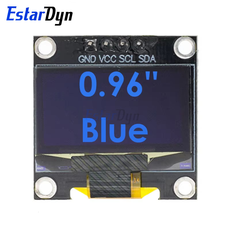 AliExpress Estardyn DIYUSER 0.96 Inch OLED SSD1306 White/Blue/Yellow 128X64 IIC I2C Serial Display 12864 LCD Screen Board For, view 6