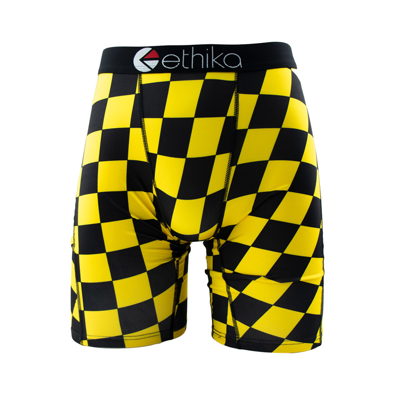 AliExpress ETHIKA 1Pcs Men Underwear Boxers Breathable Mesh Crotch Mens Trunks Plus Size S-3XL Man Swimming Underpants Men's Panties Trunks, view 3