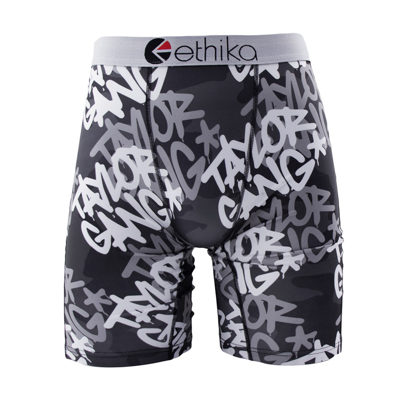 AliExpress ETHIKA 1Pcs Sexy Men Underwear Boxers Breathable Swimming Man Underpants Plus Size S-3XL Mens Trunks Men's Panties Boxer Briefs, view 4