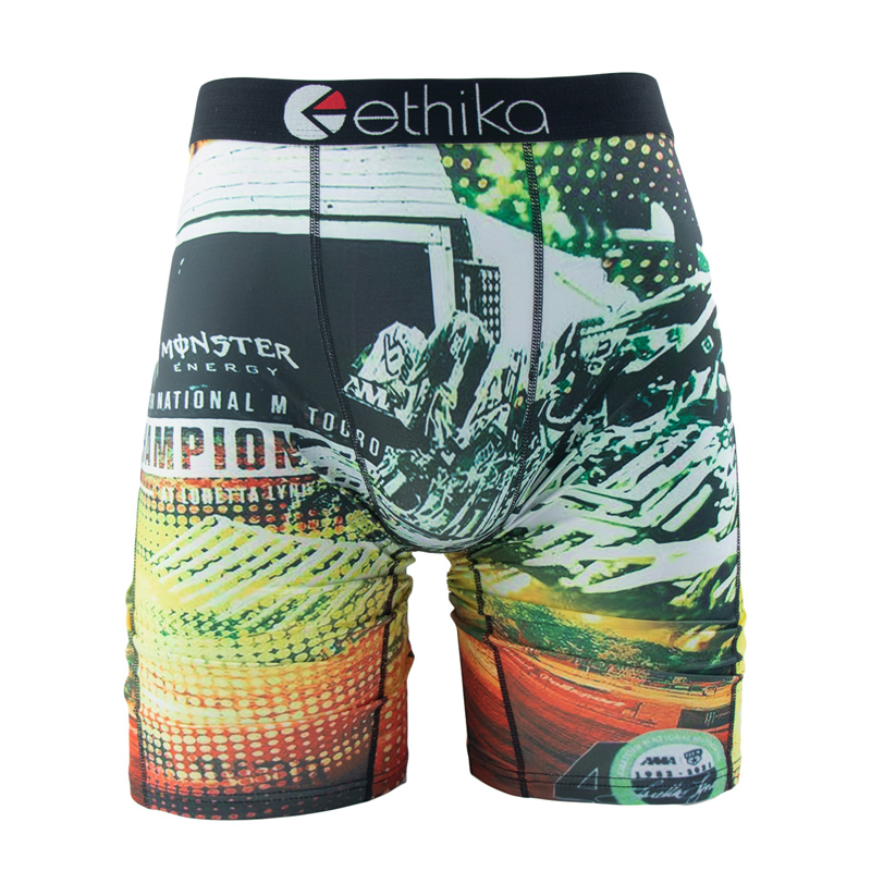 AliExpress ETHIKA 1Pcs Sexy Men Underwear Boxers Breathable Swimming Man Underpants Plus Size S-3XL Mens Trunks Men's Panties Boxer Briefs, view 5