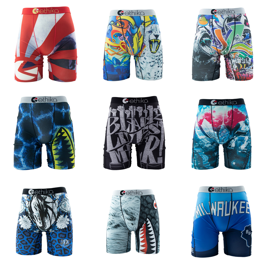 AliExpress ETHIKA Men Underwear Boxers 1Pcs Sexy Breathable Mesh Crotch Man Swimming Underpants Plus Size Mens Panties Men's Boxers Briefs