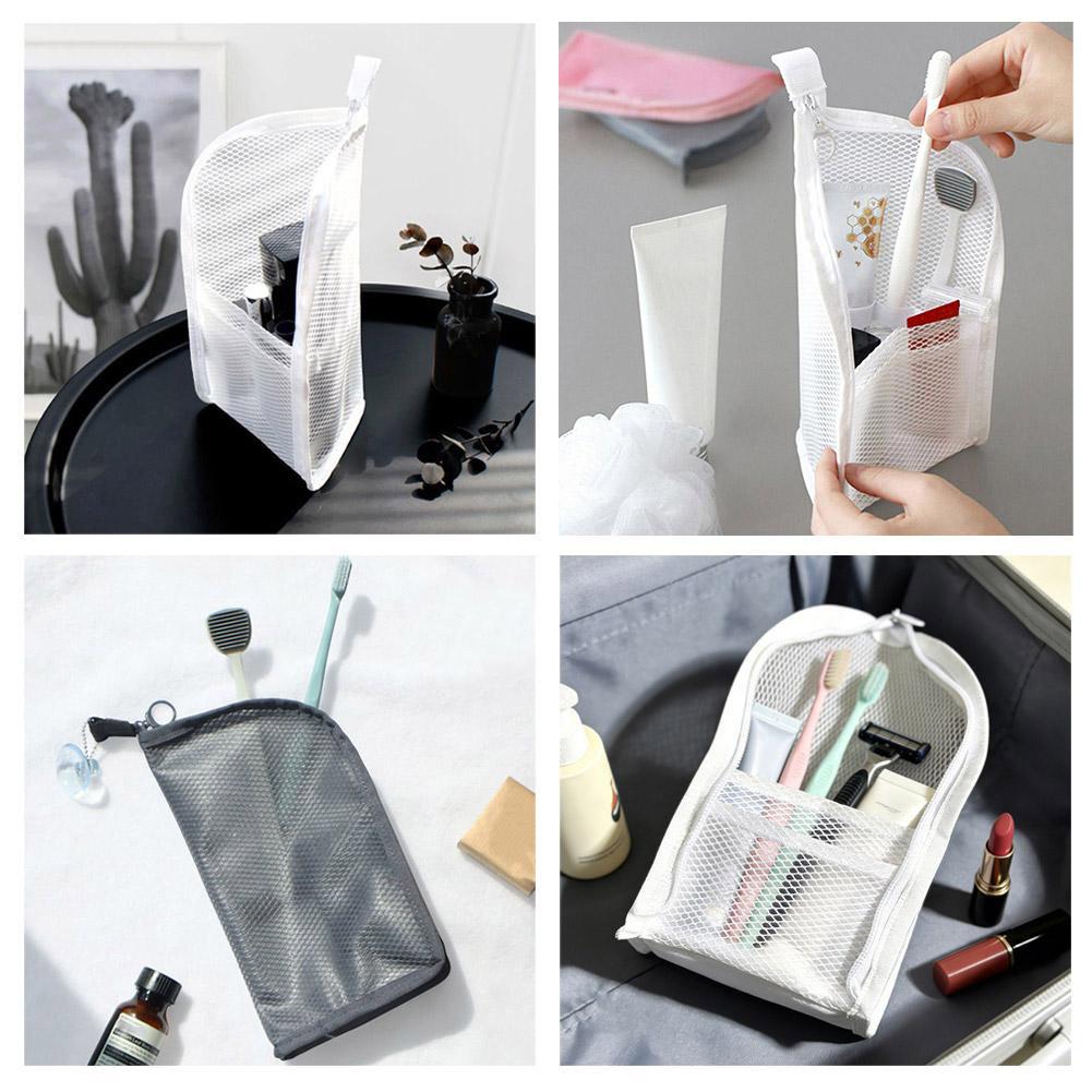 AliExpress Stand-Up EVA Mesh Travel Toiletry Bag, view 3