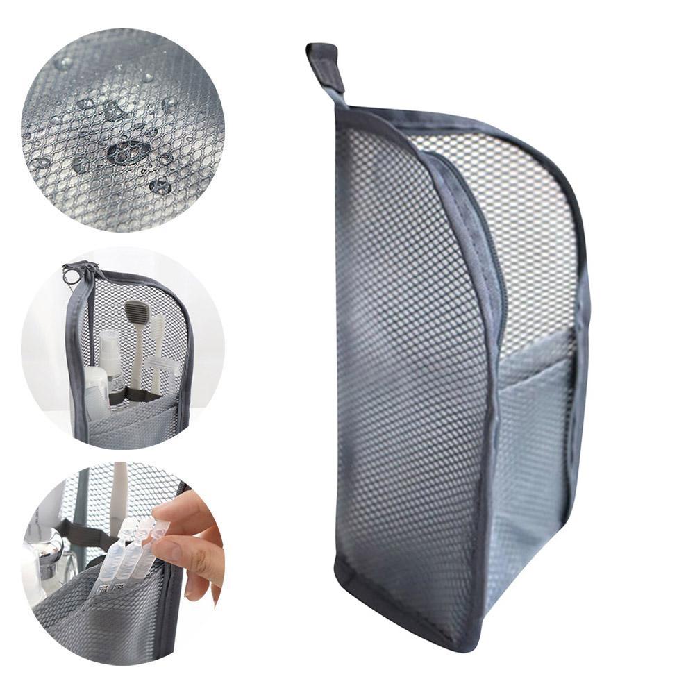 AliExpress Stand-Up EVA Mesh Travel Toiletry Bag, view 6