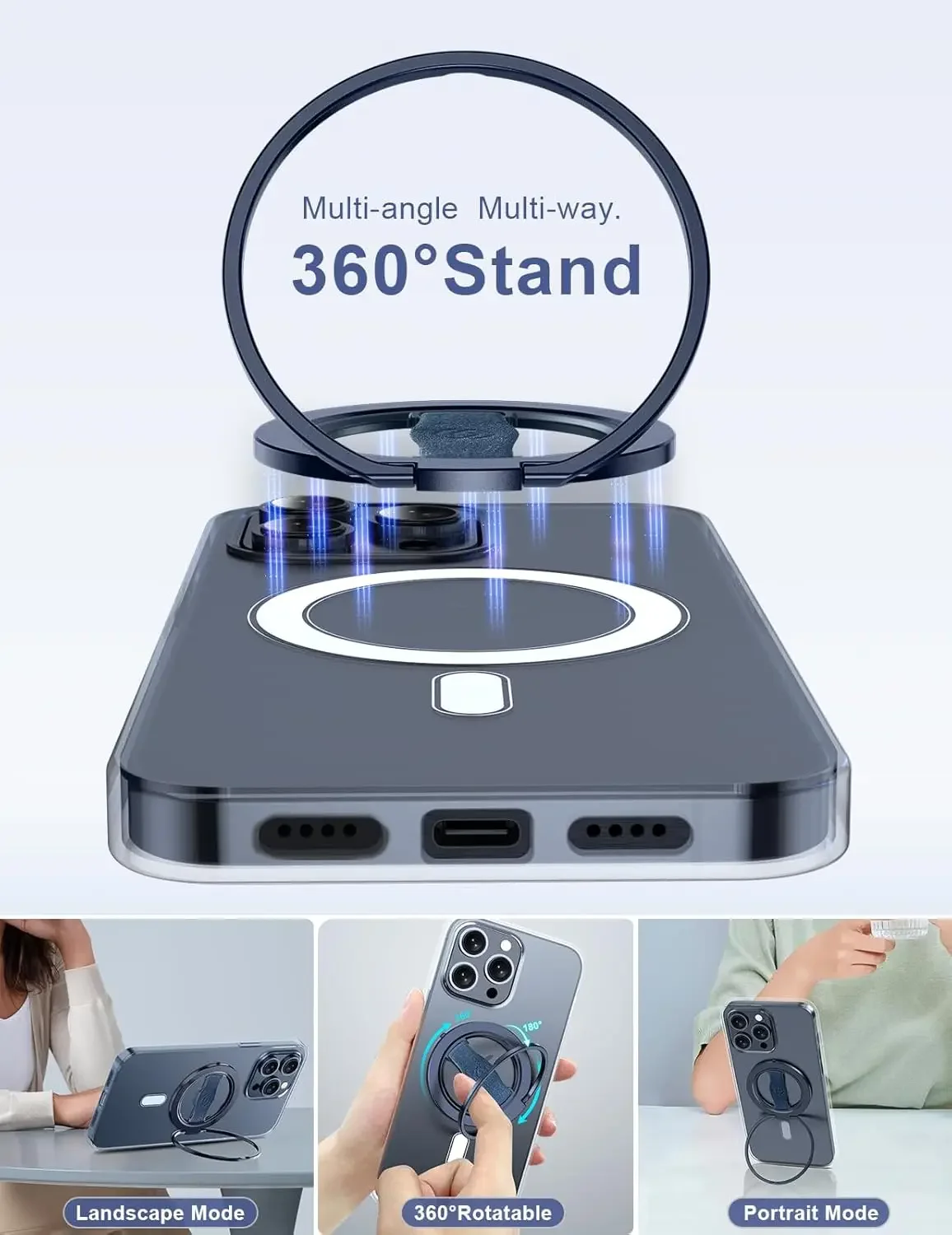 AliExpress EWA MagOne 3rd Gen Magnetic Phone Grip Stand, view 2