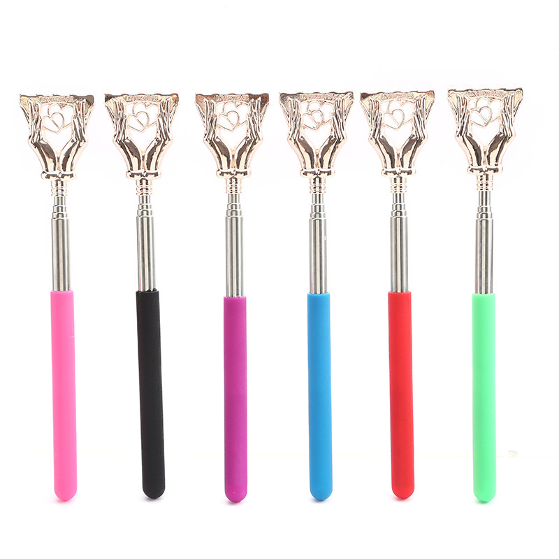 AliExpress Extendable Massage Claw Back Scratcher Stainless Steel Claw Back Scraper Extendable Telescopic Itch Stick Health Products Hackle, view 5