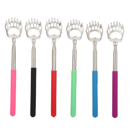 AliExpress Extendable Massage Claw Back Scratcher Stainless Steel Claw Back Scraper Extendable Telescopic Itch Stick Health Products Hackle, view 6