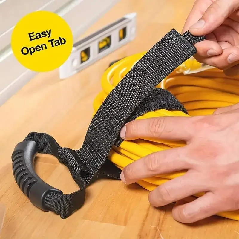 AliExpress Extension Cord Organizer, Multipurpose Heavy-Duty Storage Strap With Handle, Fit Garages, RV And Boat Storage And Organization, view 3