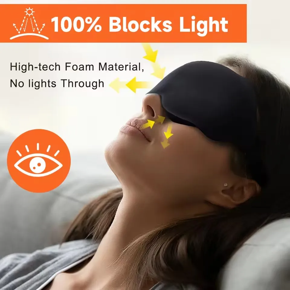 AliExpress 3D Contoured Sleep Eye Mask, view 3