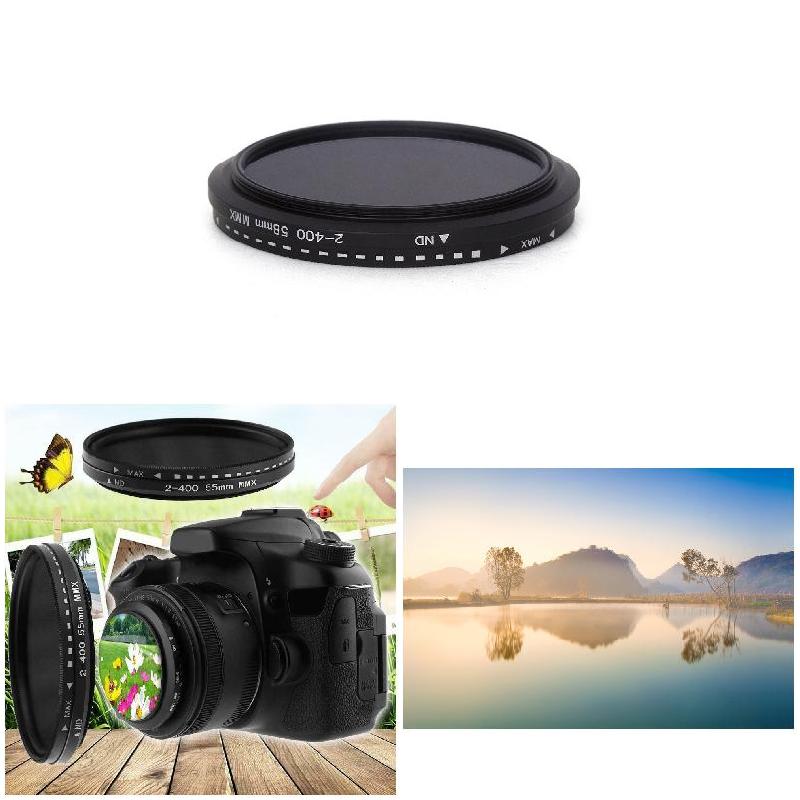 AliExpress Fader Variable ND Filter Dimmer Adjustable ND2 to ND400 Neutral Density For Photography Camera Lens, view 5