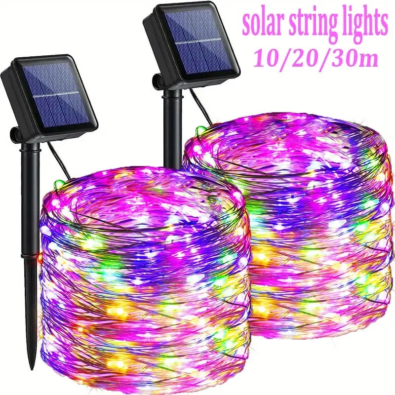 AliExpress Solar Fairy String Lights with 8 Modes